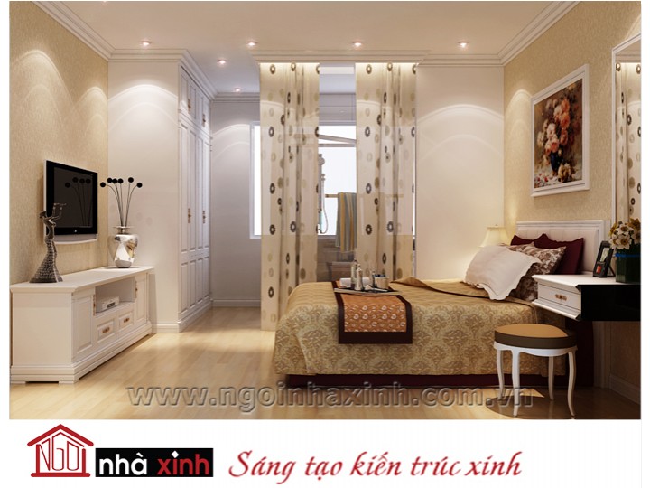 Mẫu nội thất cao cấp phòng ngủ đẹp NNX-PNCC013