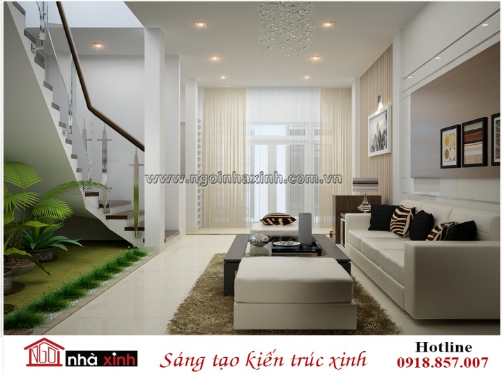Mẫu nội thất phòng khách đẹp | Hiện Đại | Anh Văn - Nguyễn Văn Trinh | NT. NNX 194