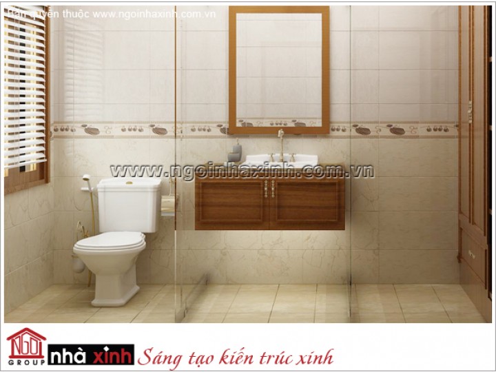 Mẫu Thiết Kế Phòng Tắm Đẹp| Tân cổ Điển | Tây Ninh | NT.NNX163