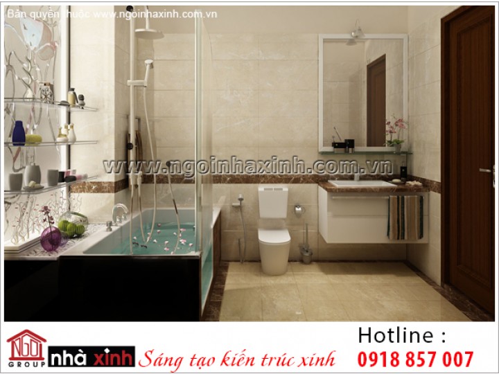 Phòng Tắm Đẹp | Hiện Đại | Bình Thạnh | NT. NNX 183