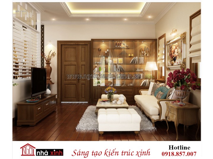 Thiết kế nội thất Tân cổ điển Dương Nội | Hà Nội | NNX NT726